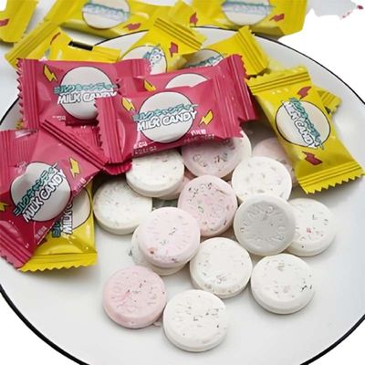 Geavanceerde technologie Automatische verpakkingsmachine voor ronde melktabletten Individuele verpakking