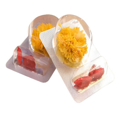 Verpakkingsmachine voor gezondheidstee Automatische AL Plastic Blister Bubble Packaging Machine