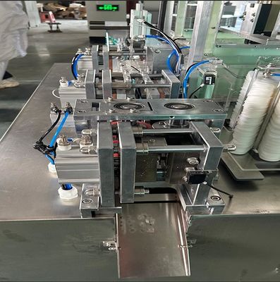 6 keer centrale vouw PE handschoenen vouwverpakkingsmachine met servomotorbesturing
