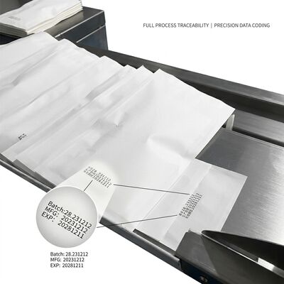 Goede prijs 220V chirurgische handschoen papier portemonnee type wikkeling machine met speciale aangepaste handvorm voor pols flippen online