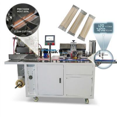 Compact ontwerp Automatische bamboe spijkers verpakkingsmachine die ruimtebesparende oplossing biedt zonder afbreuk te doen aan de verpakkingscapaciteit