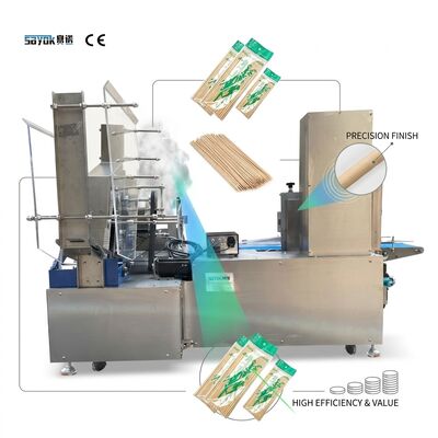 Goede prijs Upgrade Servo Control Bamboe Sticks Tellen Verpakkingsmachine Voor Kleine BBQ Skewers online
