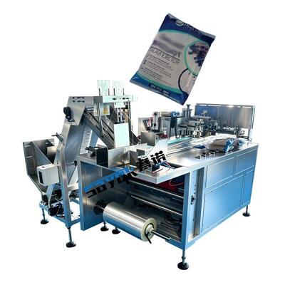 Servo aangedreven speeksel ejectoren Automatische telverpakkingsmachine 100 stuks Centrale rugzak