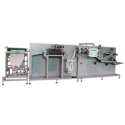 Servo Aangedreven Waterdichte & Oliebestendige PE Schort Automatische Productie Verpakkingsmachine Lijn