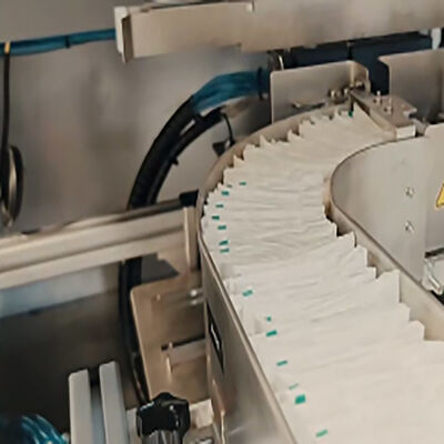 Goede prijs Intelligente chirurgische handschoenen papier portemonnee type verpakkingsmachine met aangepaste bi-vouw apparaat 220V online